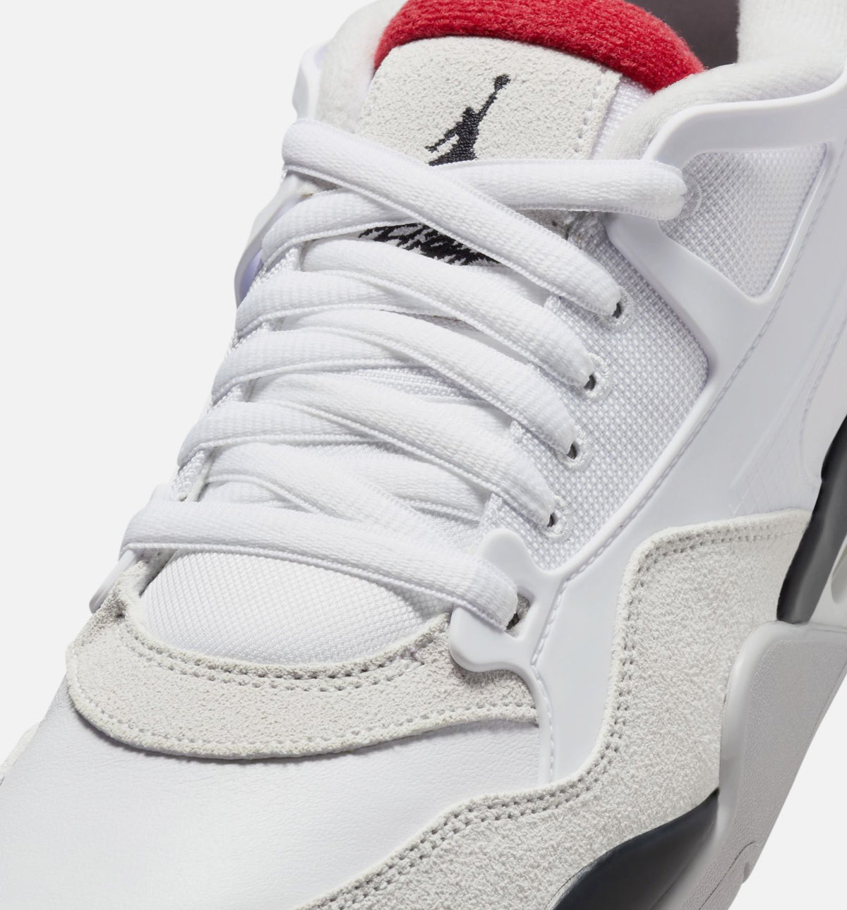 Air Jordan 4 RM Men's Shoes - White / Black / Neutral Grey