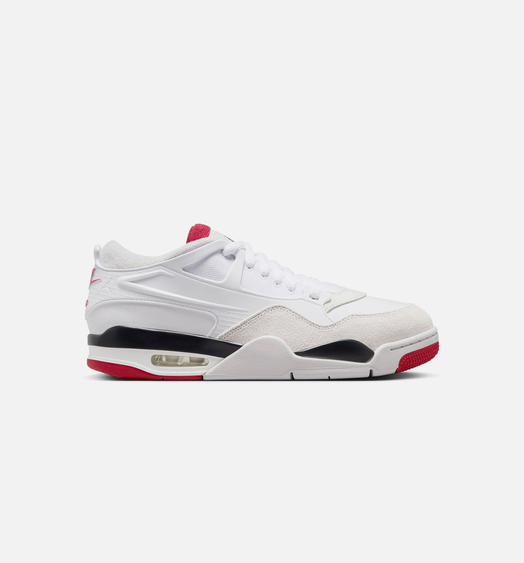 Air Jordan 4 RM Men's Shoes - White / Black / Neutral Grey