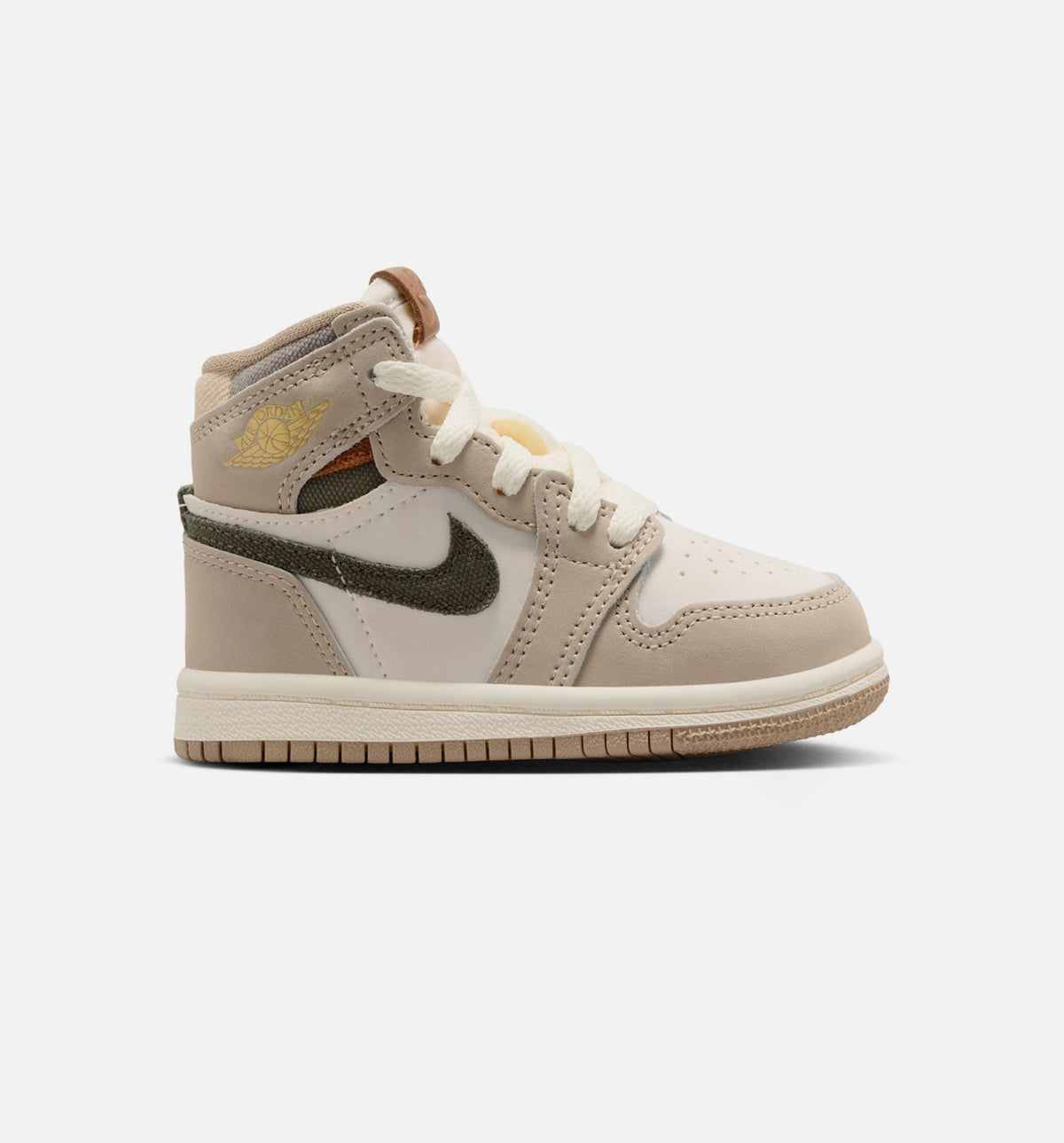 Air Jordan 1 Retro High OG Infant & Toddler Shoes - Khaki