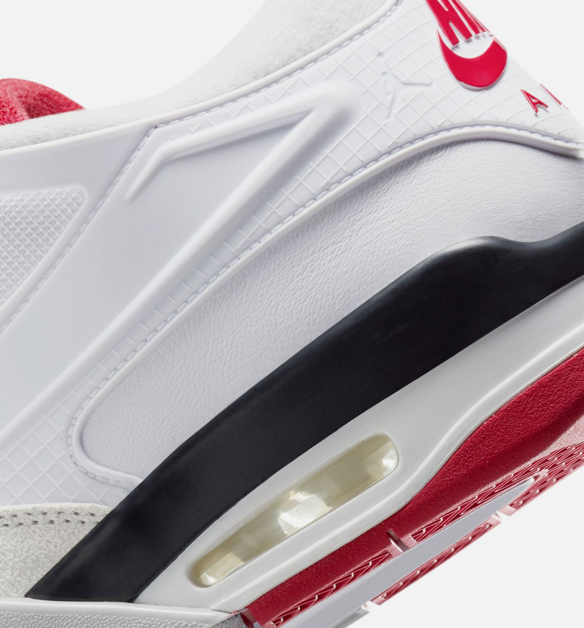 Air Jordan 4 RM Men's Shoes - White / Black / Neutral Grey