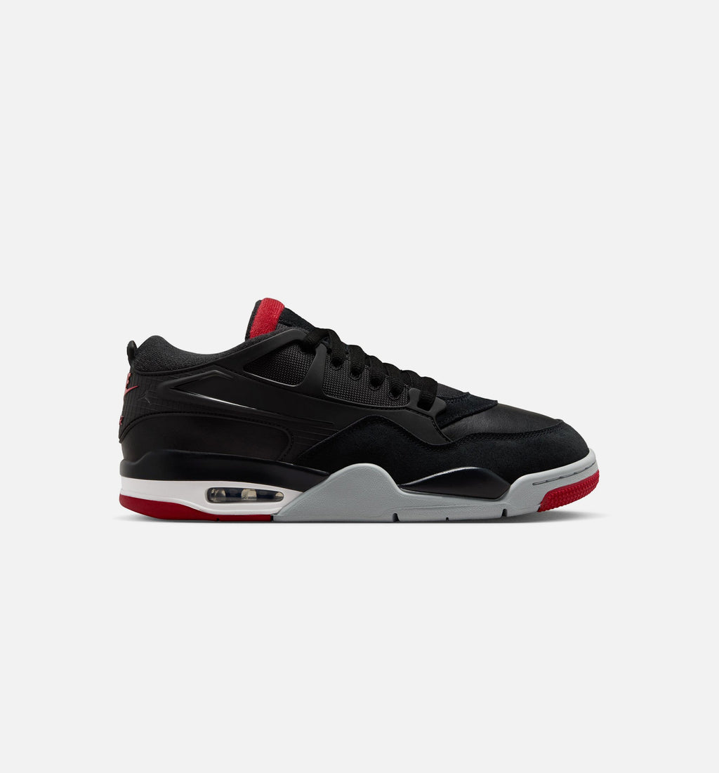 Air Jordan 4 RM Men's Shoes - Black / Wolf Grey