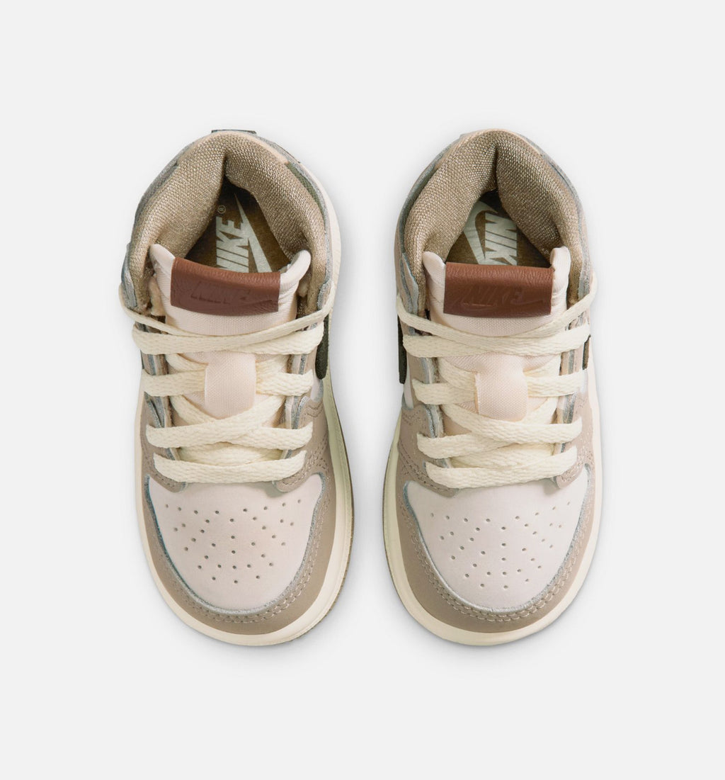 Air Jordan 1 Retro High OG Infant & Toddler Shoes - Khaki