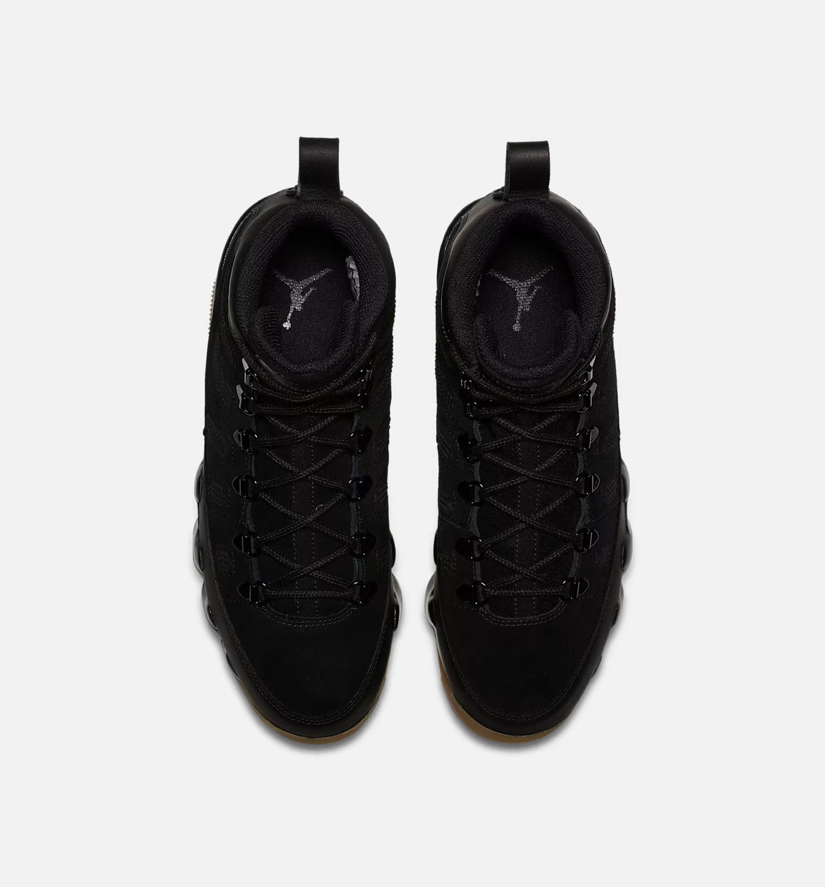 Air Jordan 9 Retro Men's Lifestyle Boots - Black / Black Gum / Light Brown