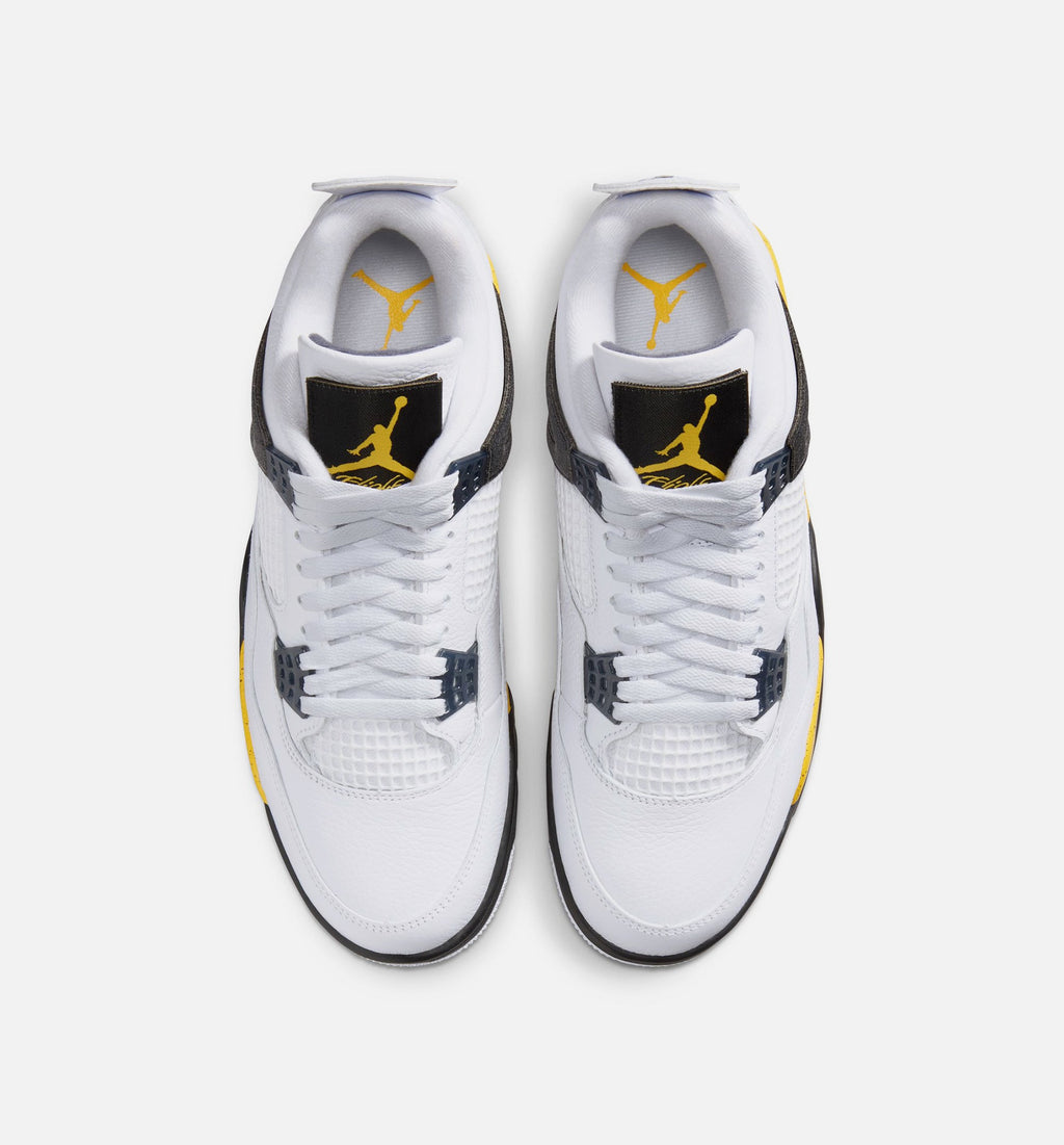 Air Jordan 4 Retro Rare Air Tour Yellow Preschool Shoes