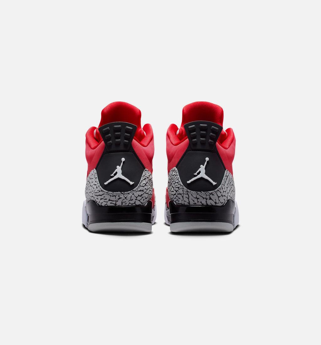 Son of Mars Low Men's Lifestyle Shoes - Fire Red / Black / Grey / Mist White