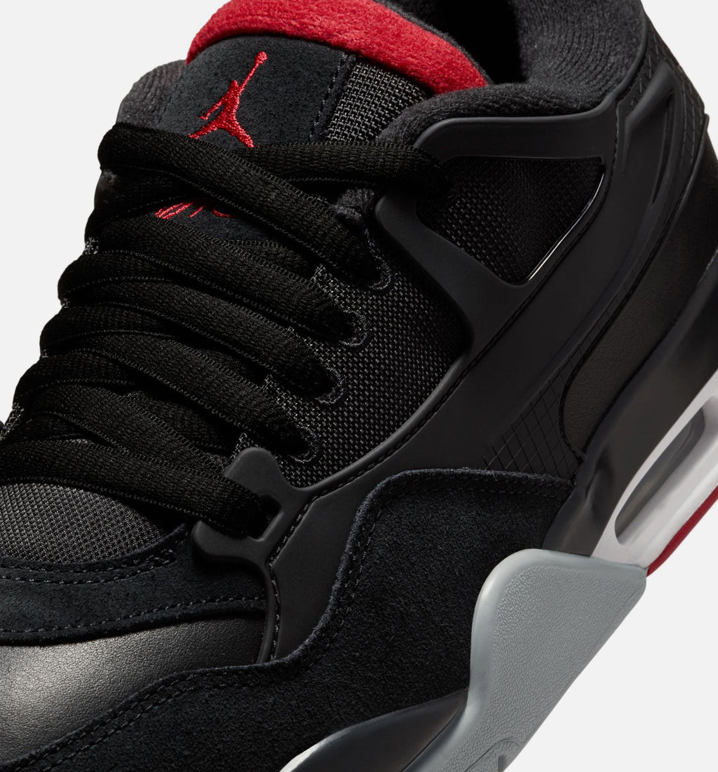 Air Jordan 4 RM Men's Shoes - Black / Wolf Grey