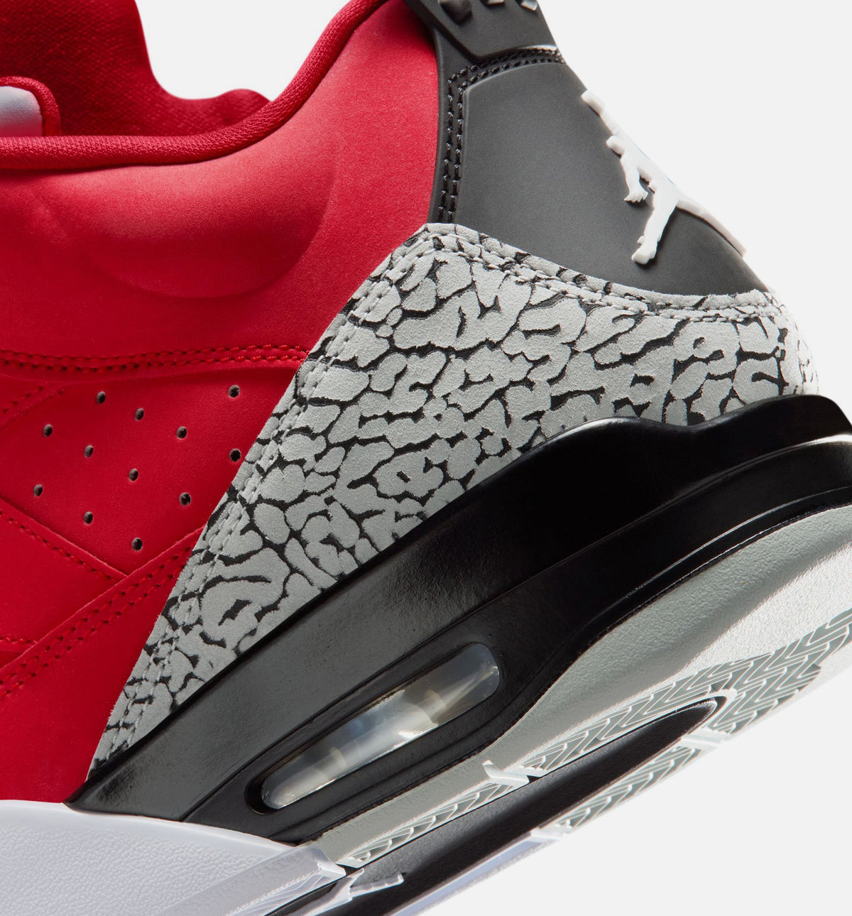 Son of Mars Low Men's Lifestyle Shoes - Fire Red / Black / Grey / Mist White