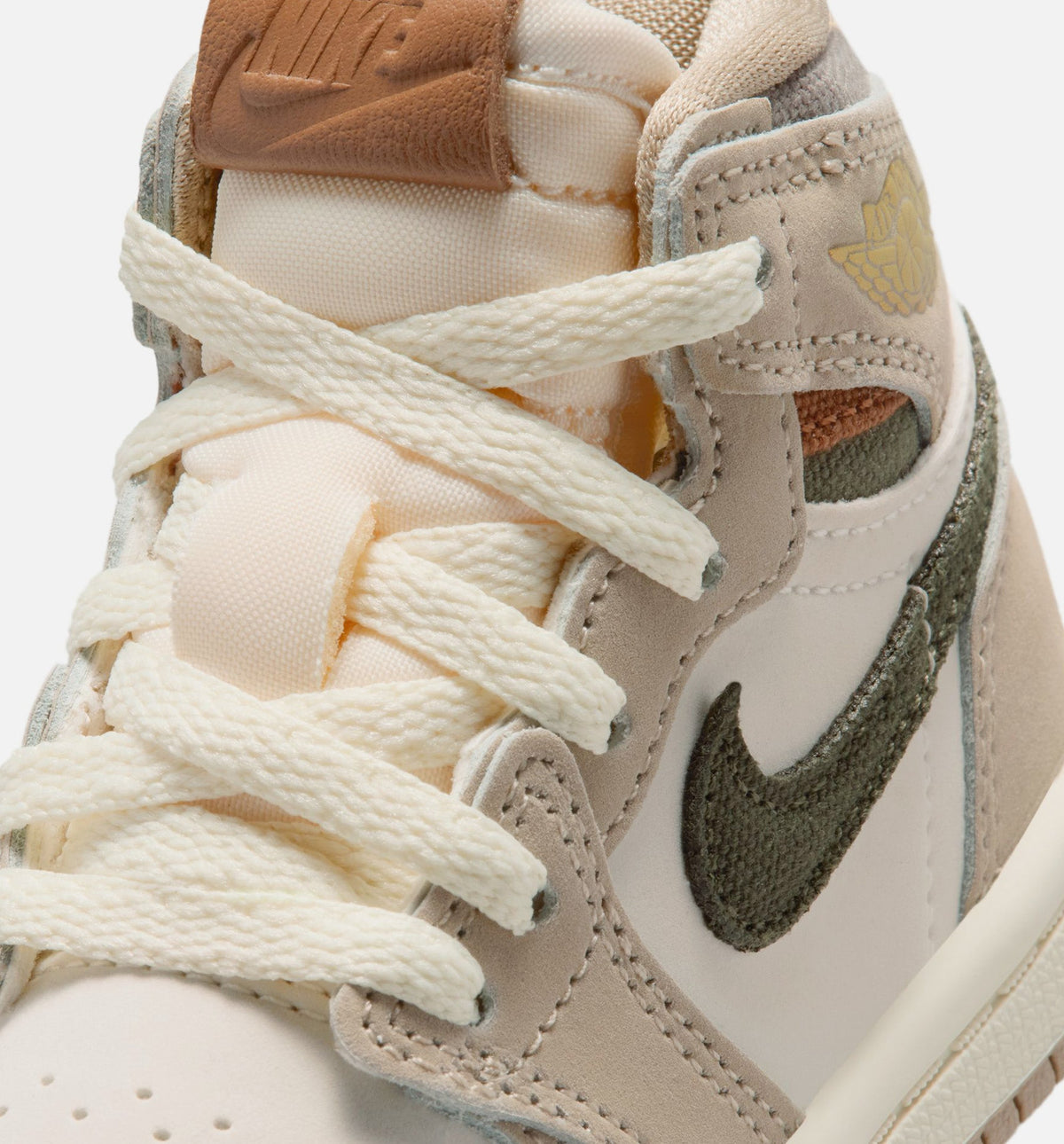 Air Jordan 1 Retro High OG Infant & Toddler Shoes - Khaki